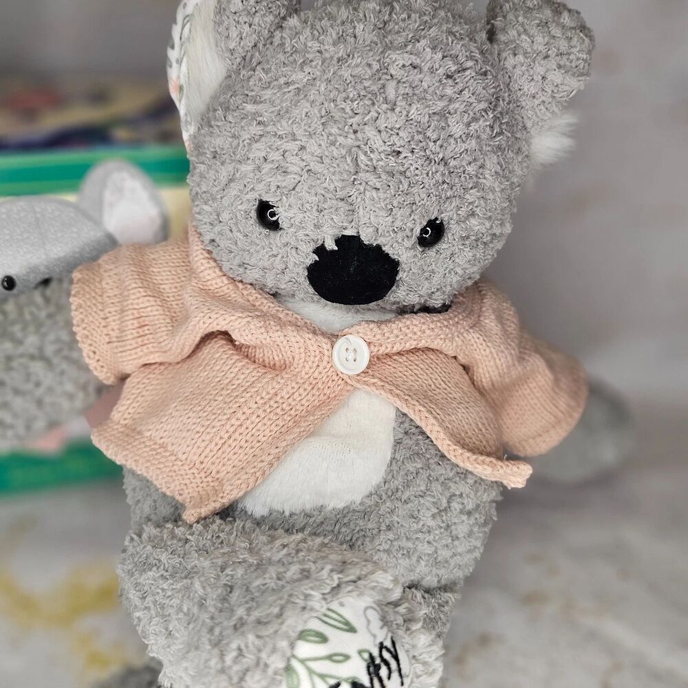 Scentsy Buddy Kosie the Koala Plush w/ Removable Cardigan – No Scent Pak Include